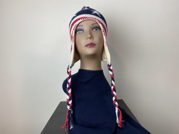 American Flag Ski Hat - Image 6