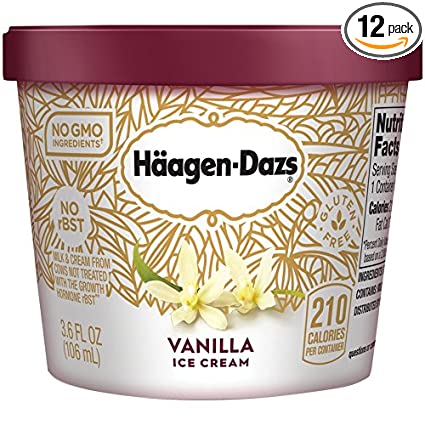 Haagen Dazs Vanilla Ice Cream