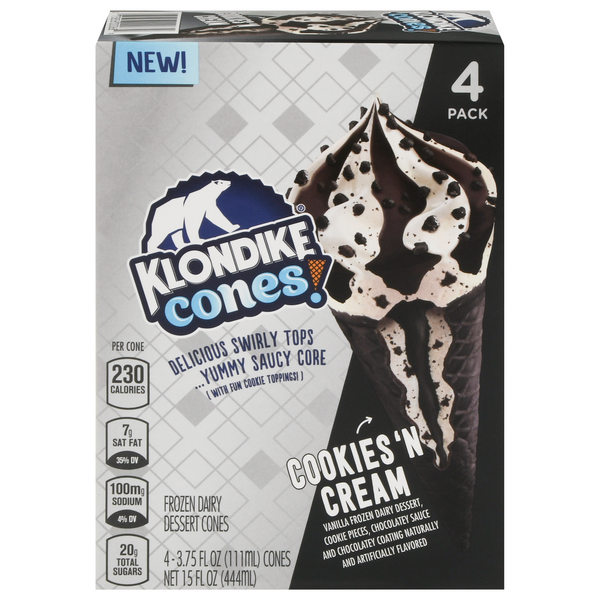 Klondike Ice Cream Cone Cookies And Cream