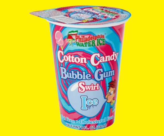 Water Ice Cotton Candy
